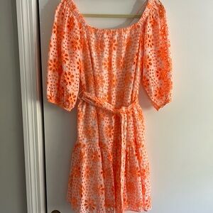 NWOT - Kerrigan Elbow Sleve Eyelet Dress
